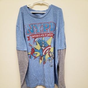 Boy's superhero long sleeve